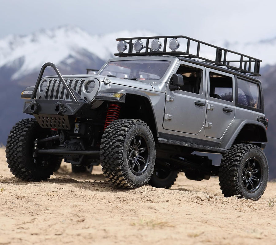 Jeep Wrangler RC Rock Crawler 4X4 2.4GHz MN-128 - Assorted — image 9