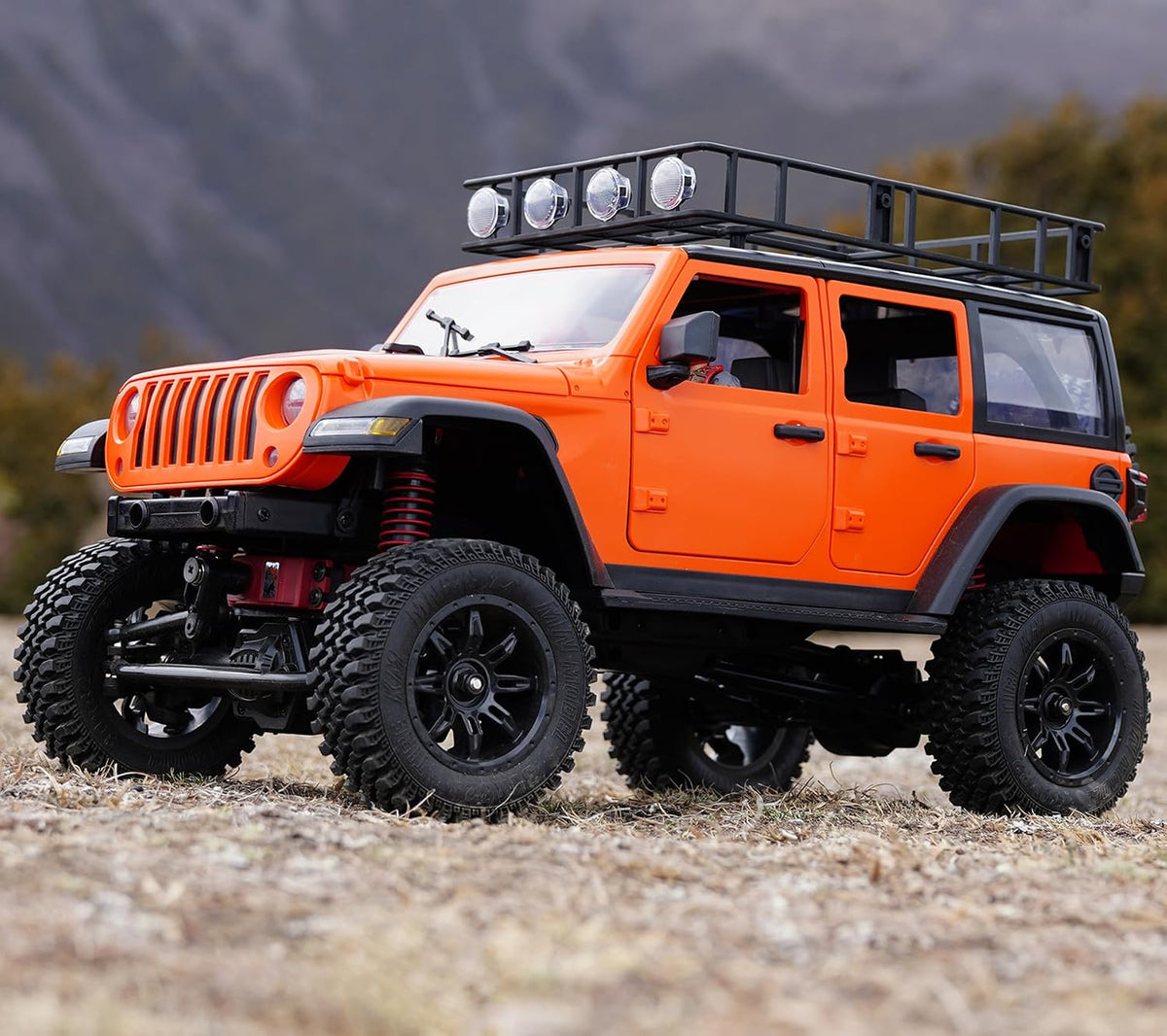 Jeep Wrangler RC Rock Crawler 4X4 2.4GHz MN-128 - Assorted — image 10