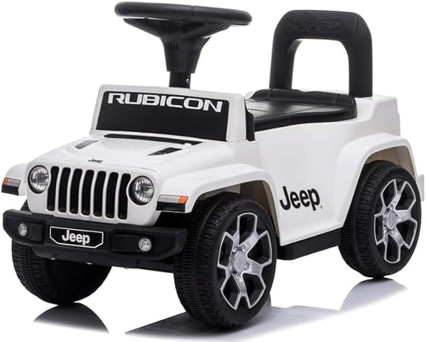 Jeep Wrangler Ride On White SMBFP03