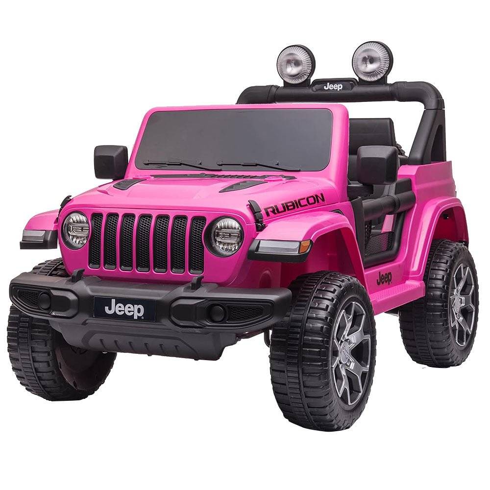 Jeep Wrangler Rubicon 12V 4M Pink DK-JWR555/DK-555 - Colorland Toys