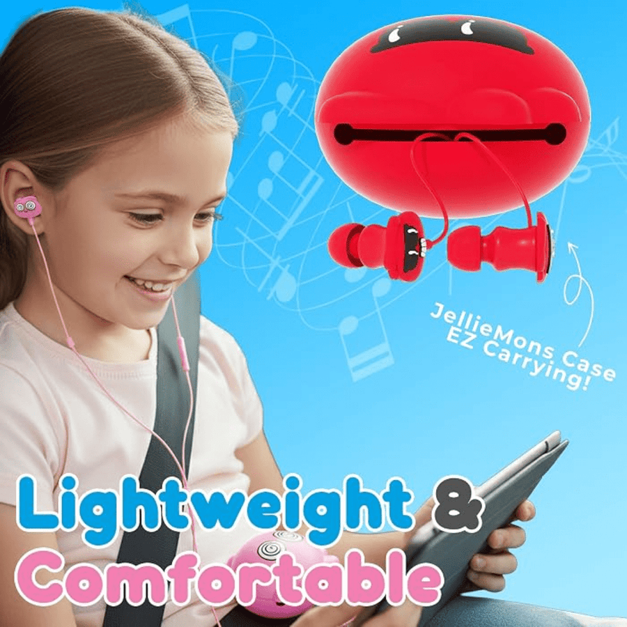 Jellie Drops Wired Earphones Pink 3.5mm EP502P — image 11