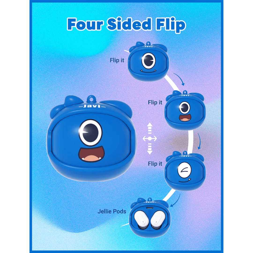 Jellie Pods True Wireless Stereo Earphones (Blue) — image 8