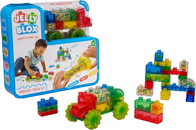 Jelly Blox Vrooom! Truck Kit 931694 - Colorland Toys