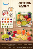 Jinkee Cutting Game Vegetable and Fruits JQ915-1