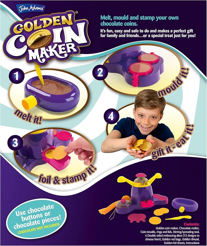 John Adams Golden Coin Maker 3245 - Colorland Toys