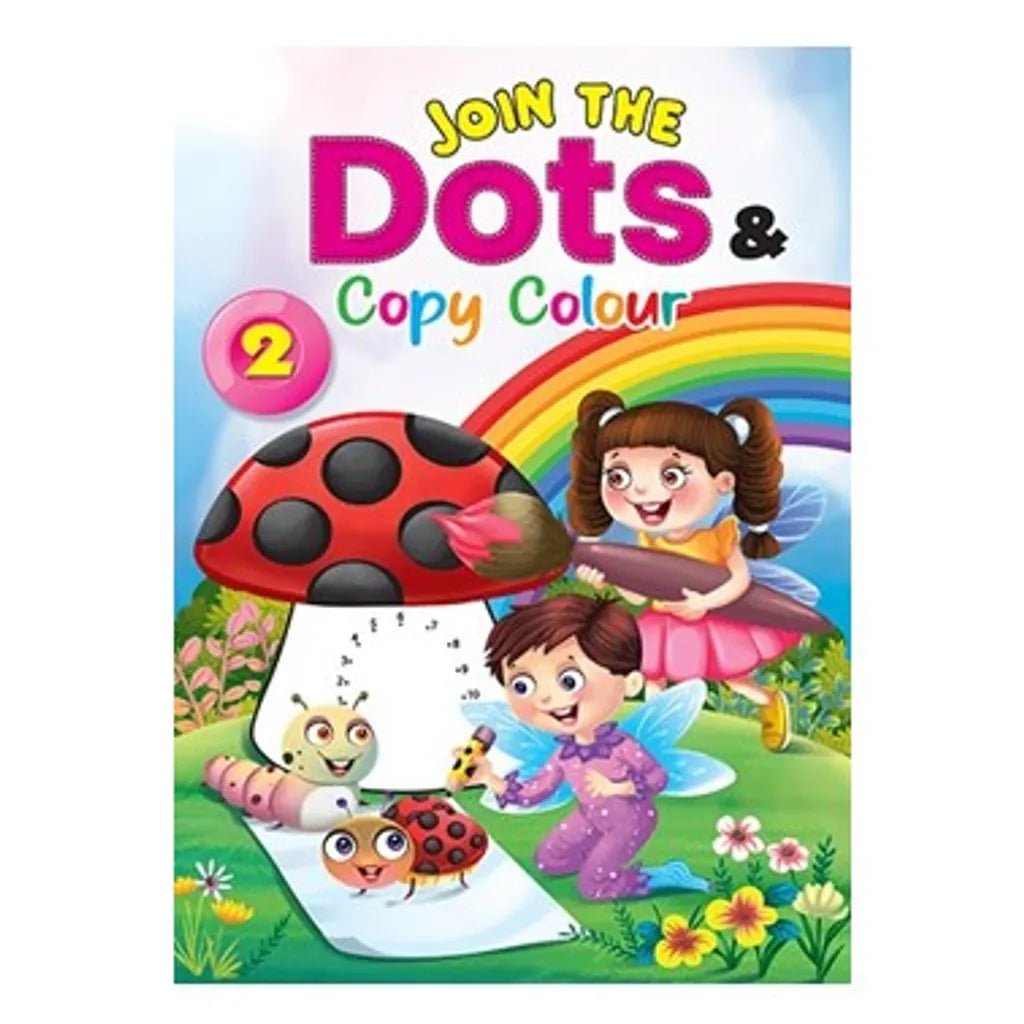 Join The Dots & Copy Colour Book - 2 63881 - Colorland Toys