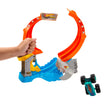 Hot Wheels Monster Trucks Corkscrew Shark Smash JFR08