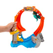 Hot Wheels Monster Trucks Corkscrew Shark Smash JFR08