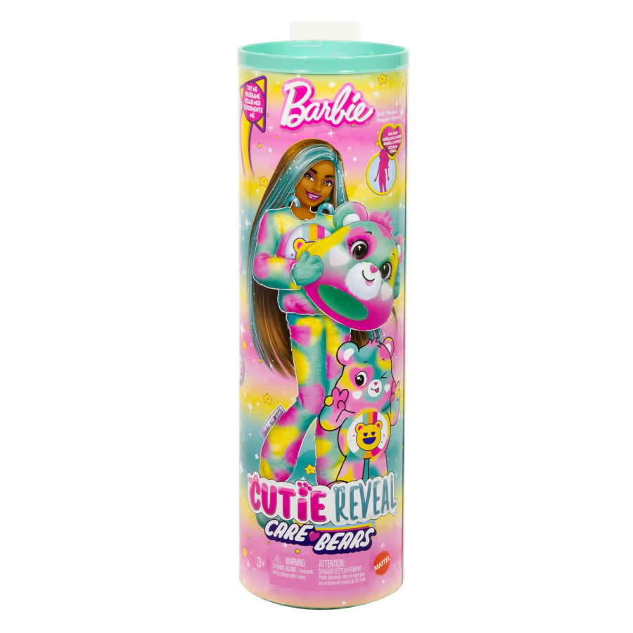 Barbie Cutie Reveal Care Bears Series 2 - Good Vibes Bear JFV62 - Colorland Toys