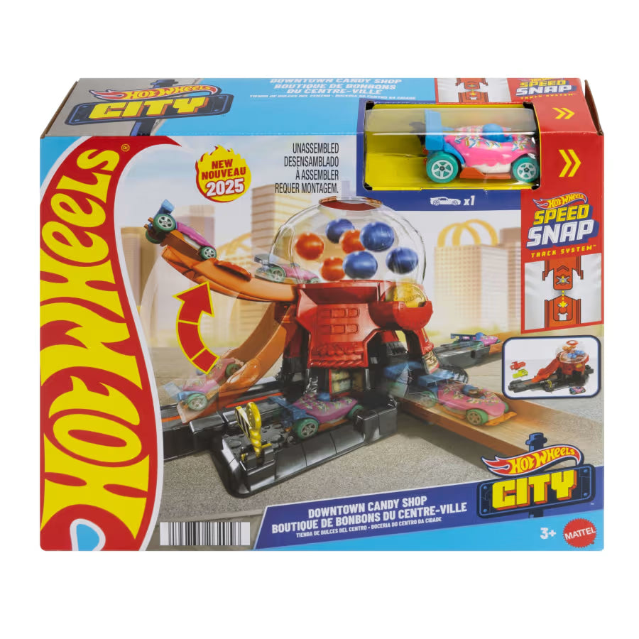 Hot Wheels City Downtown Candy Shop JBM62