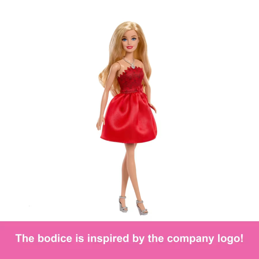 Barbie Mattel 80th Anniversary Ruby Red Doll JGD25 - Colorland Toys