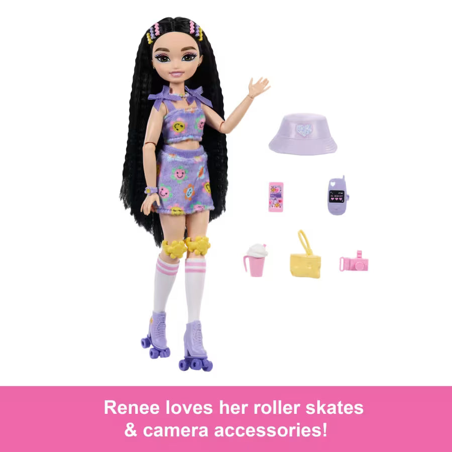 Barbie Dream Besties Roller Skate - Renee JFX99 - Colorland Toys