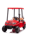 JS390 Electric Kids Golf Cart Ride-On with Remote | Red | 1-6 Years