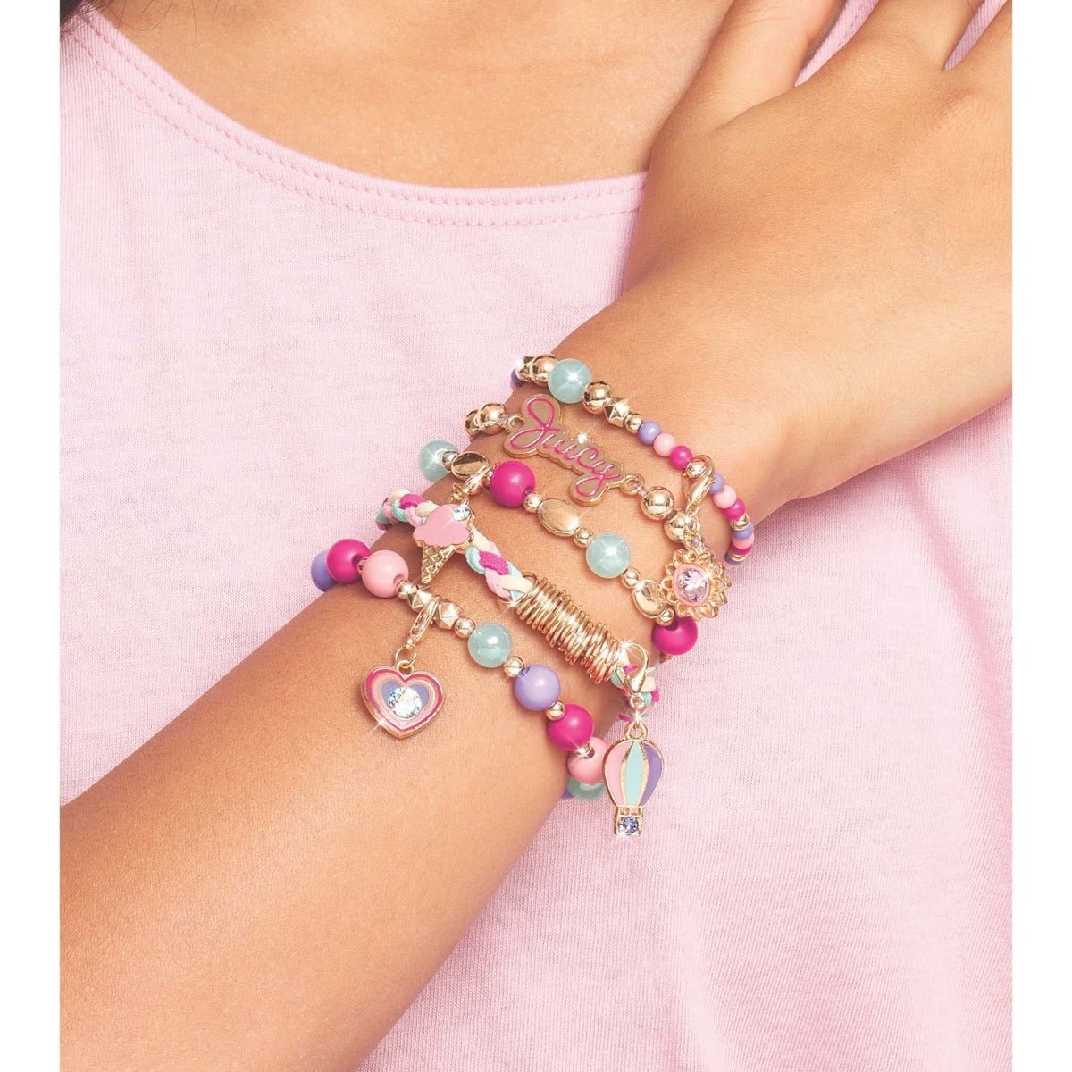 Juicy Couture Mini Crystal Sunshine Charm Bracelet 4433 - Colorland Toys