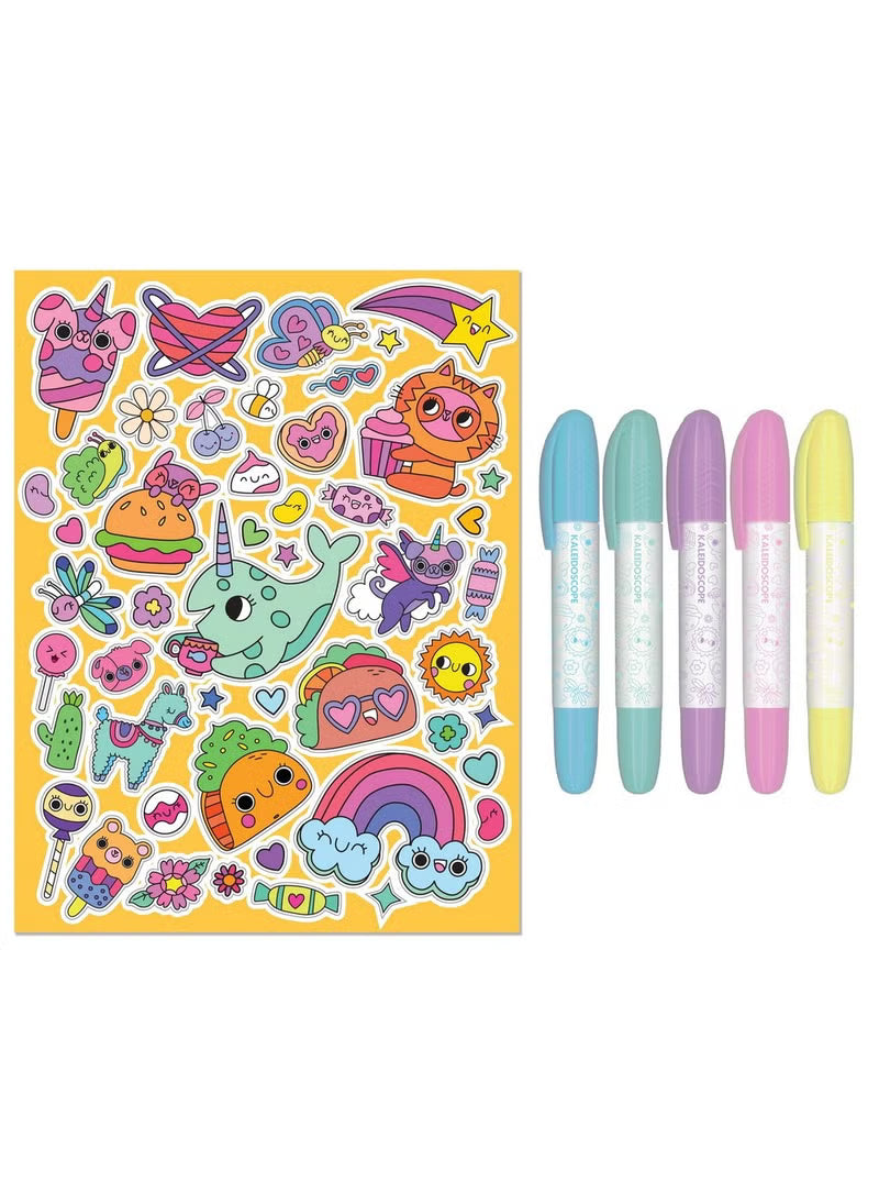 Hinkler Jr Kaleidoscope Colouring Kit Too Cute HBM00811 — image 3
