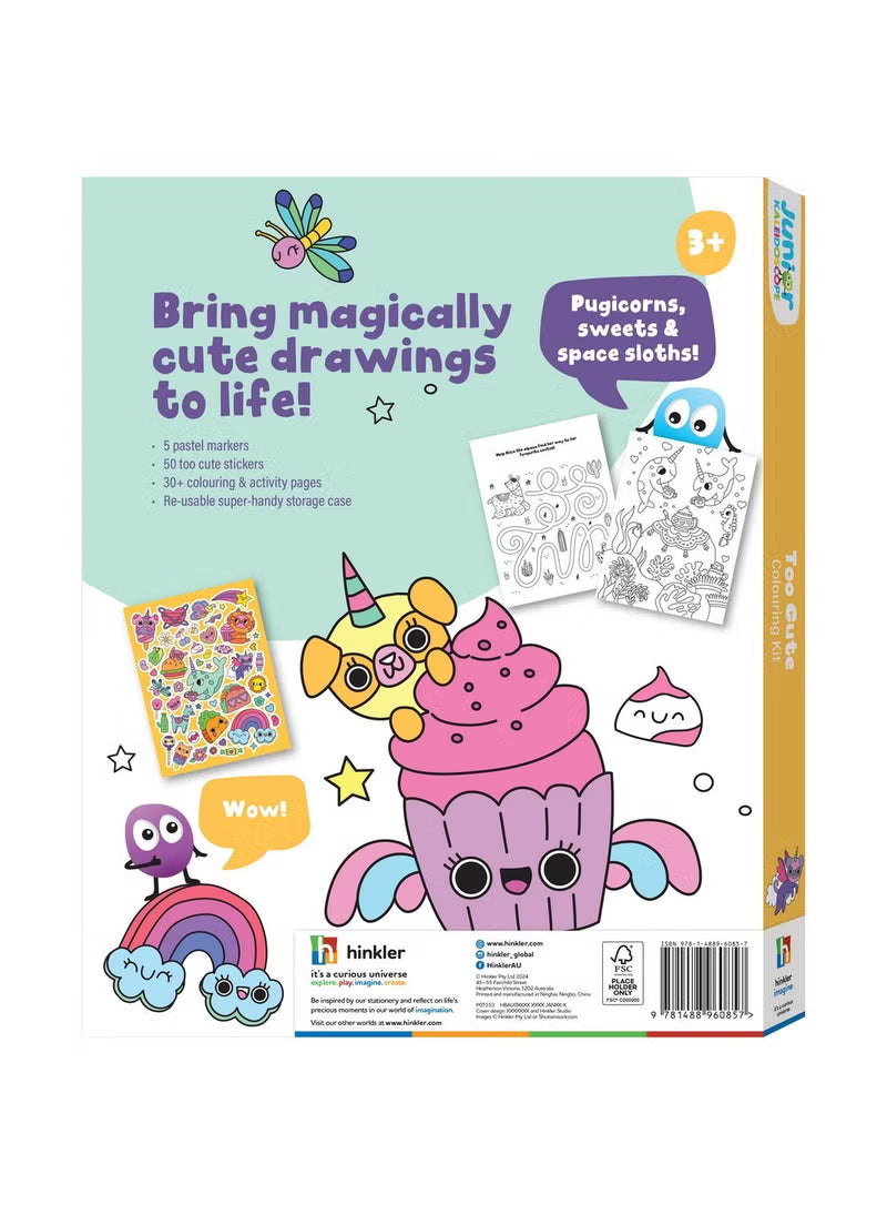 Hinkler Jr Kaleidoscope Colouring Kit Too Cute HBM00811 — image 1