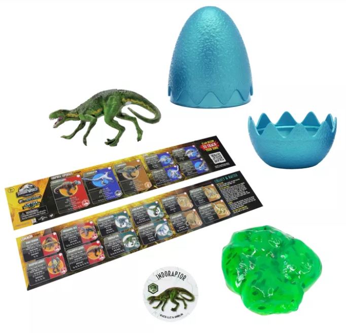 Jurassic Captivz Trackers Surprise Dino Egg - Assorted - Colorland Toys