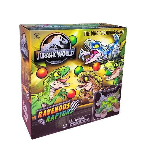 Jurassic Ravenous Raptors Game - Colorland Toys