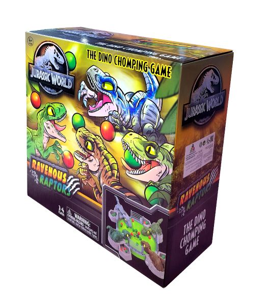 Jurassic Ravenous Raptors Game - Colorland Toys
