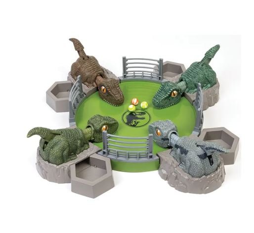 Jurassic Ravenous Raptors Game - Colorland Toys