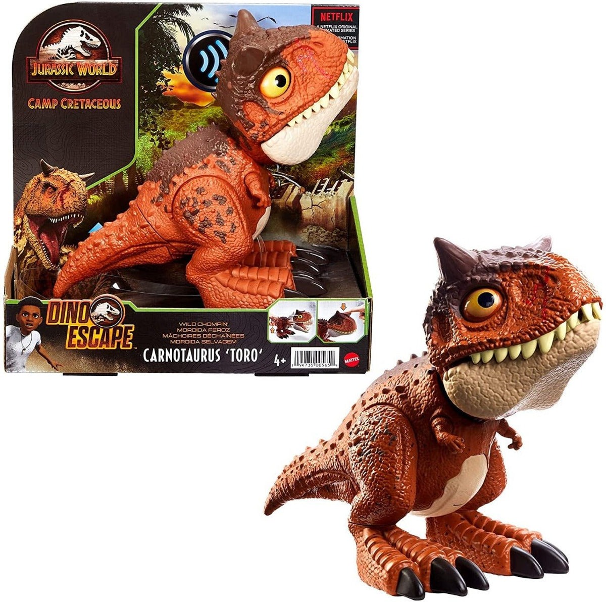 Jurassic World Camp Cretaceous Carnotaurus Toro Dinosaur
