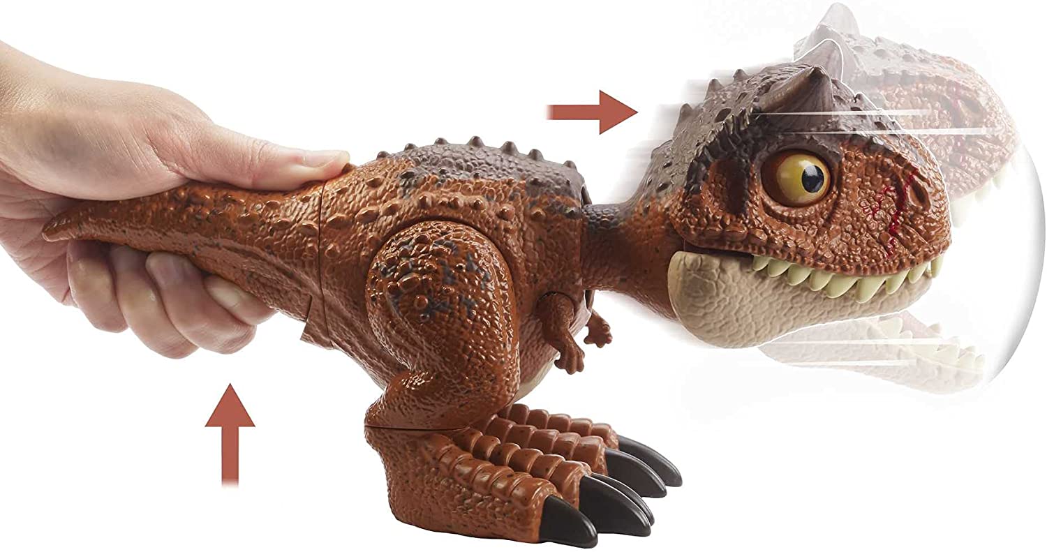 Jurassic World Camp Cretaceous Carnotaurus Toro Dinosaur Action HBY84 - Colorland Toys