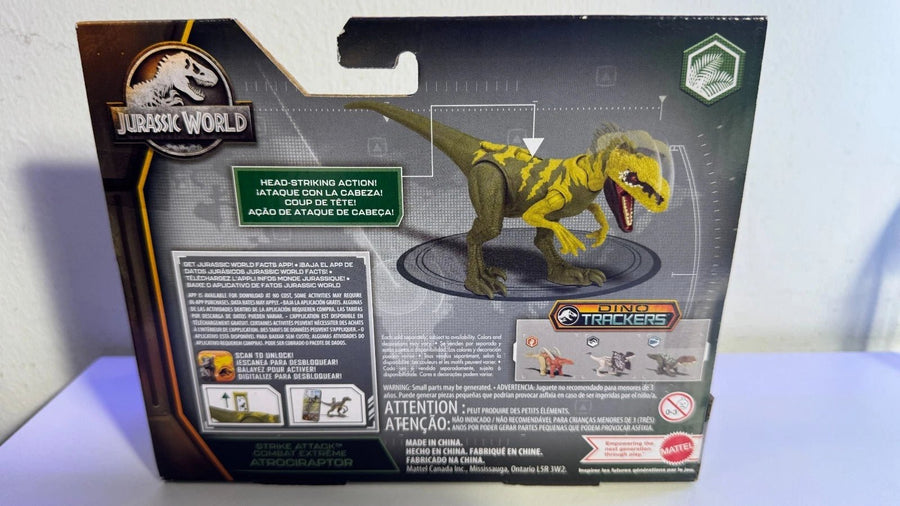 هجوم هجومي لـ Dino Tracker من Jurassic World Atrociraptor HLN69/HLN63 — image 2