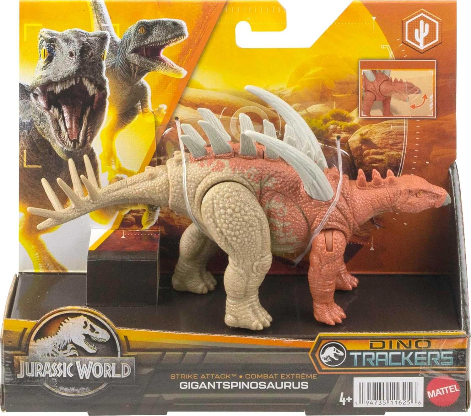 Jurassic World Dino Tracker Strike Attack Gigantspinosaurus HLN68/HLN63 - Colorland Toys