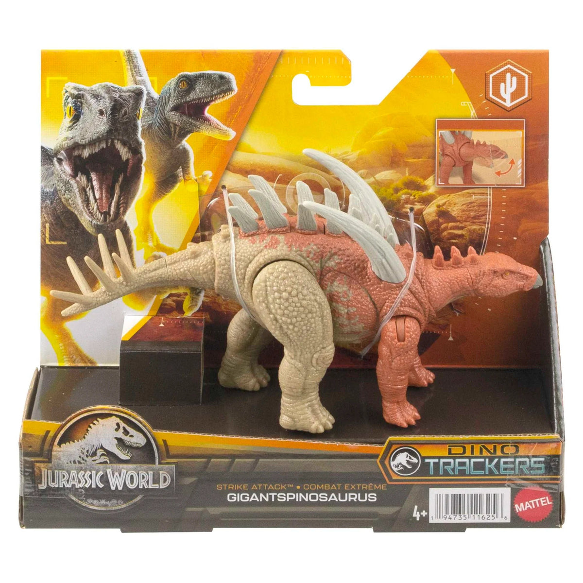 Jurassic World Dino Tracker Strike Attack Gigantspinosaurus HLN68/HLN63 — image 1