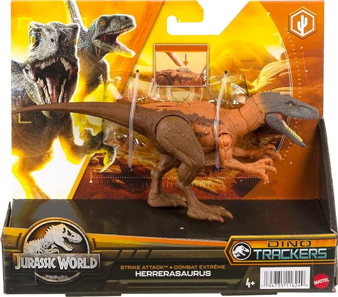 Jurassic World Dino Tracker Strike Attack Herrerasaurus HLN64/HLN63 - Colorland Toys