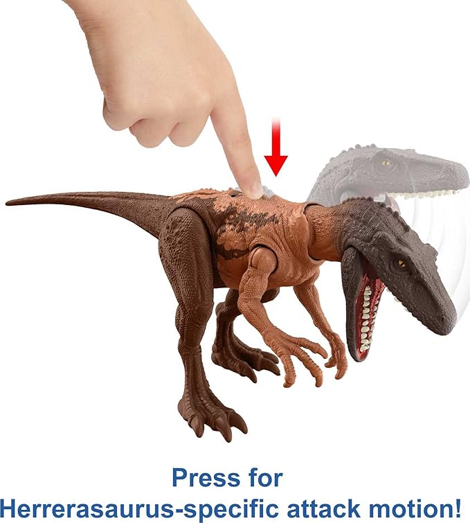 Jurassic World Dino Tracker Strike Attack Herrerasaurus HLN64/HLN63 - Colorland Toys