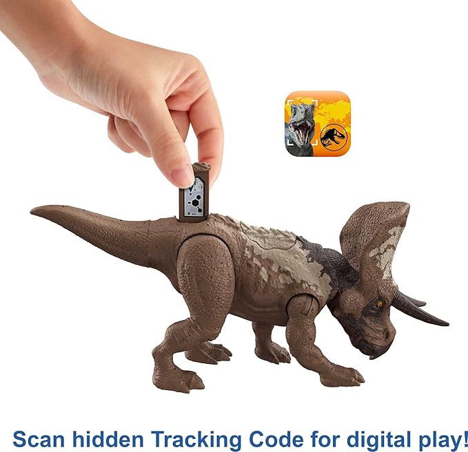 Jurassic World Dino Tracker Strike Attack Zuniceratops HLN66/HLN63 - Colorland Toys