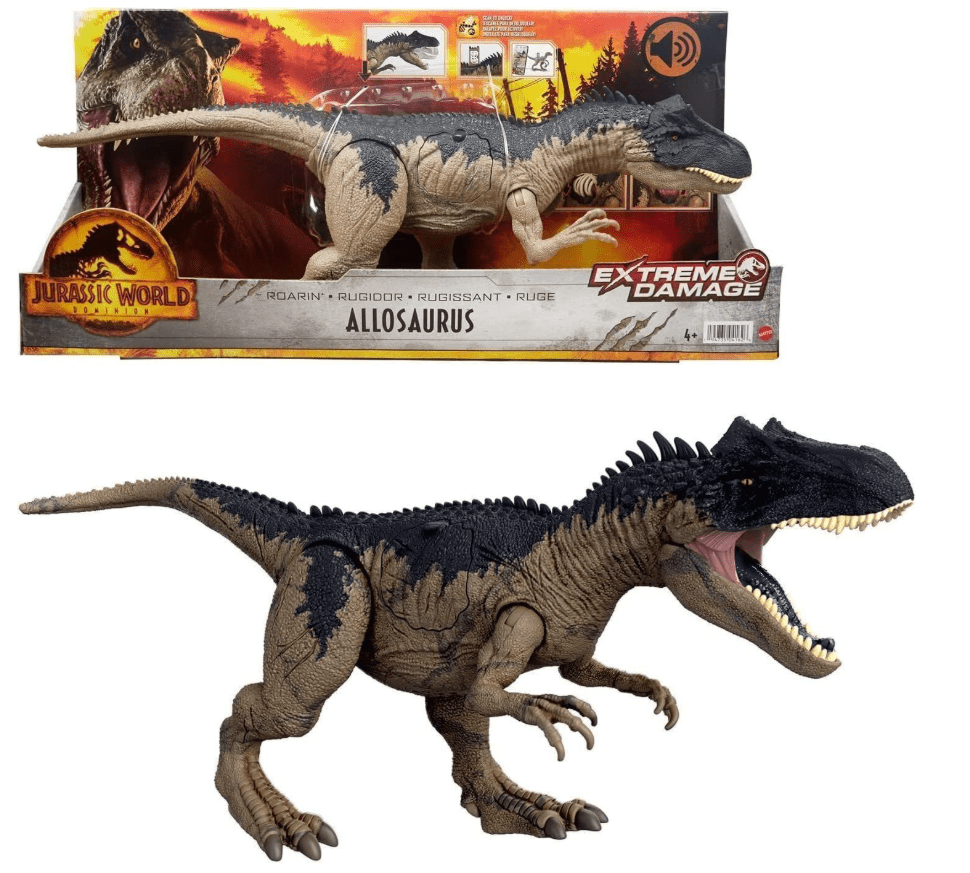 Jurassic World Dominion Extreme Damage Allosaurus HFK06 - Colorland Toys