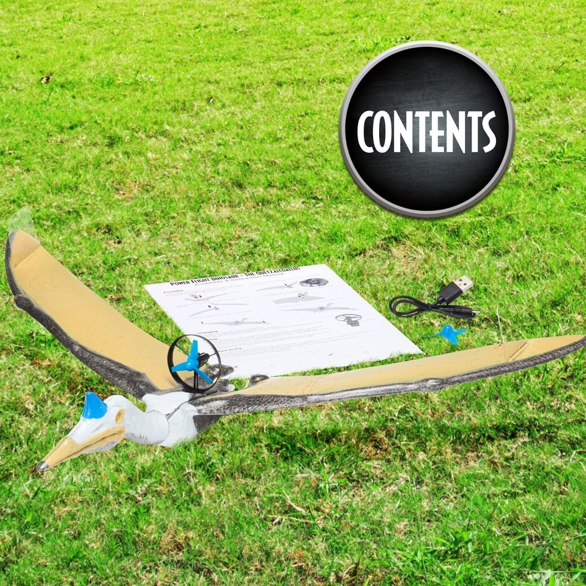 Jurassic World Dominion Power Flight Dino - The Quetzalcoatus JUR - 1009 - Colorland Toys