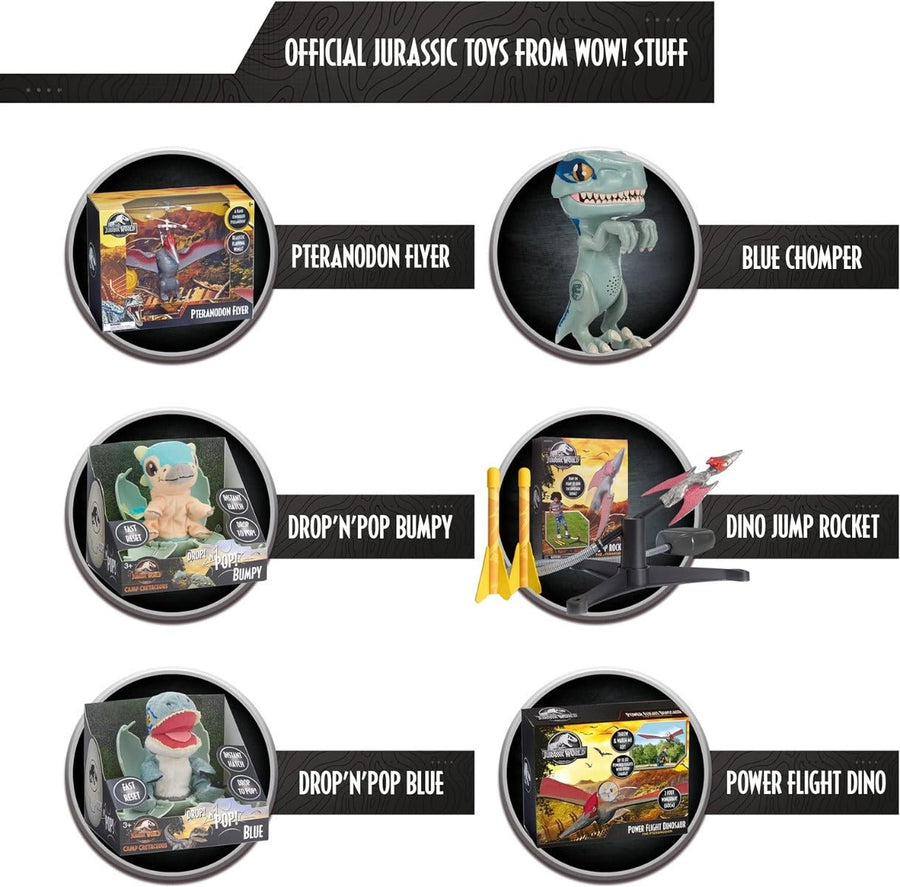 لعبة Jurassic World Dominion Trigger Chomper - Blue Dominion JUR-1034 — image 3