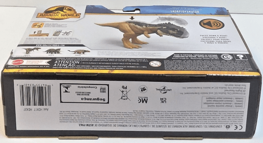 Jurassic World Epic Evolution Strike Attack Kaprosuchus HLN63/HTK61 — image 2