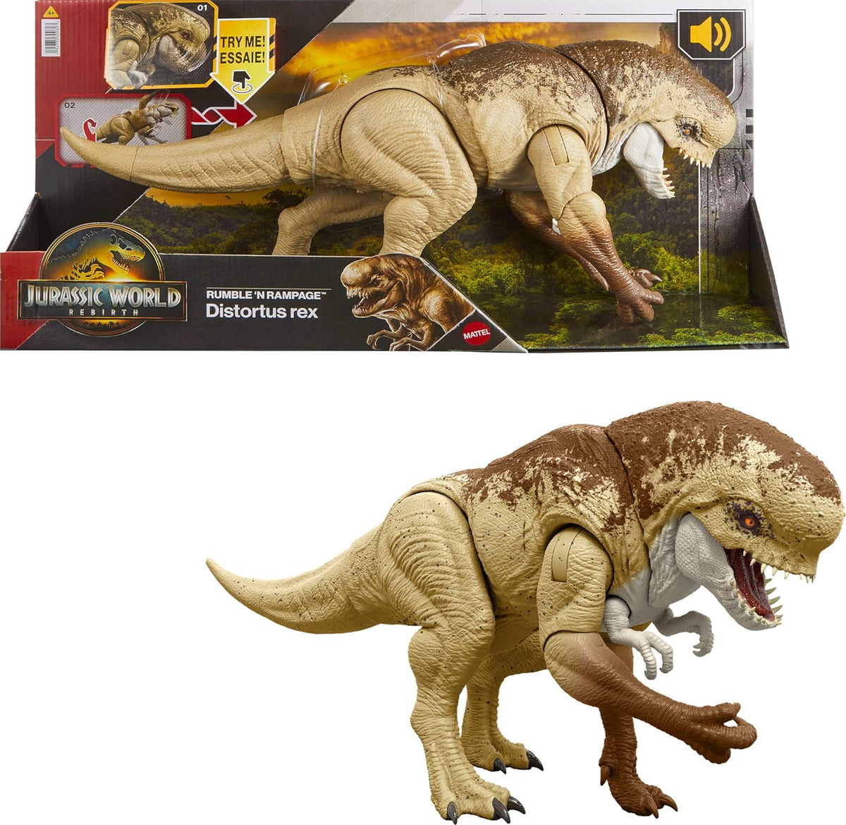 Jurassic World Feature Villain Dino JGB58 — image 1