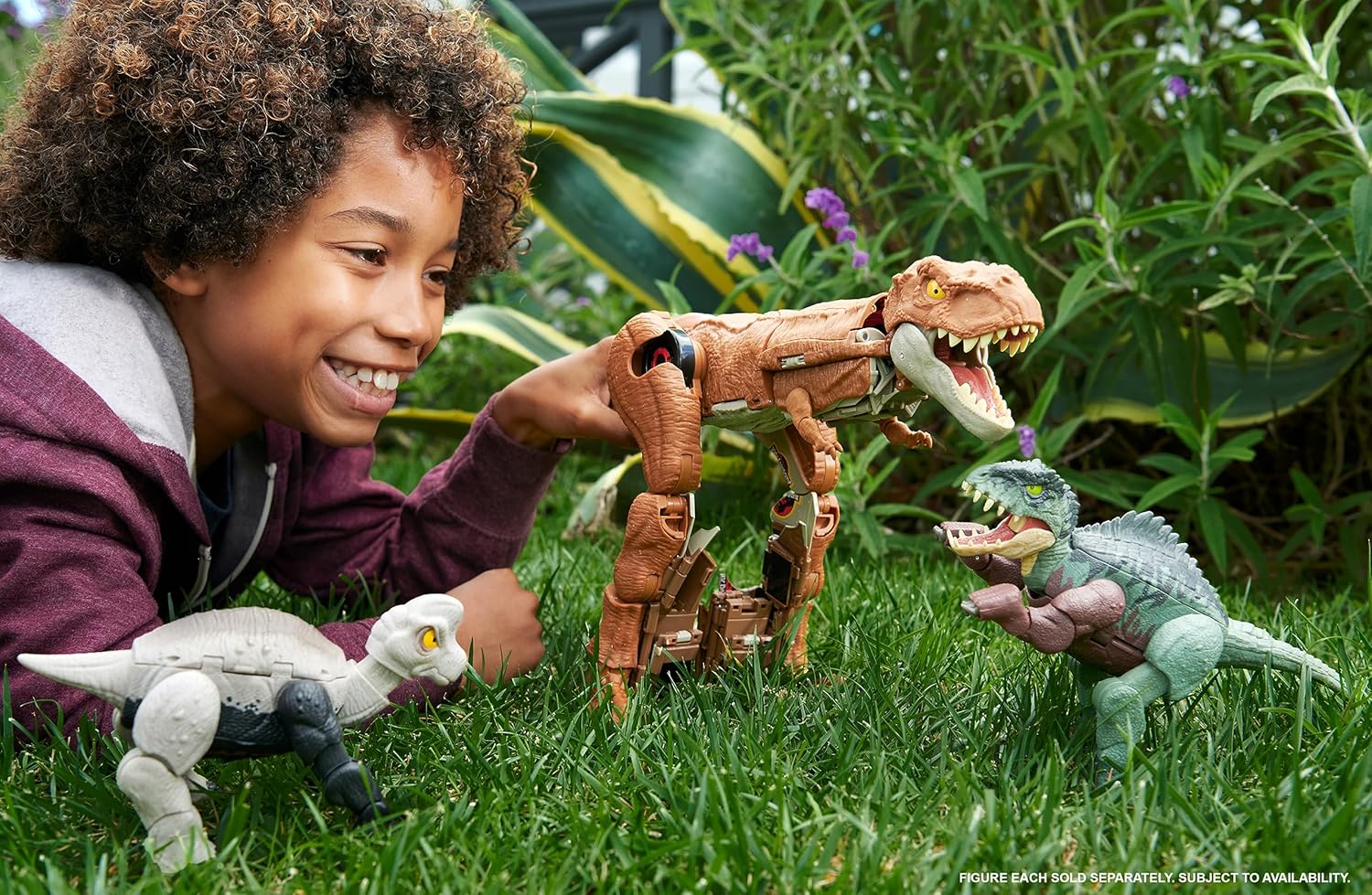 Jurassic World Fierce Changers Indoraptor & Brachiosaurus Action Figure HPD35/HPD33 - Colorland Toys