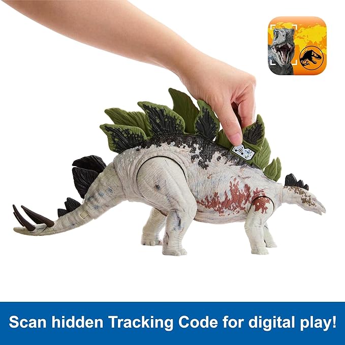Jurassic World Gigantic Trackers - Stegosaurus HLP24/HLP23 - Colorland Toys