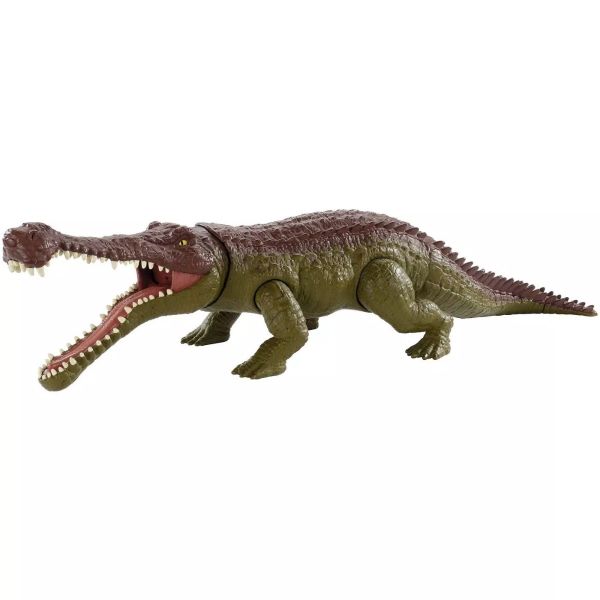 Jurassic World Massive Biters Sarcosuchus Figure Green GJP32 — image 3
