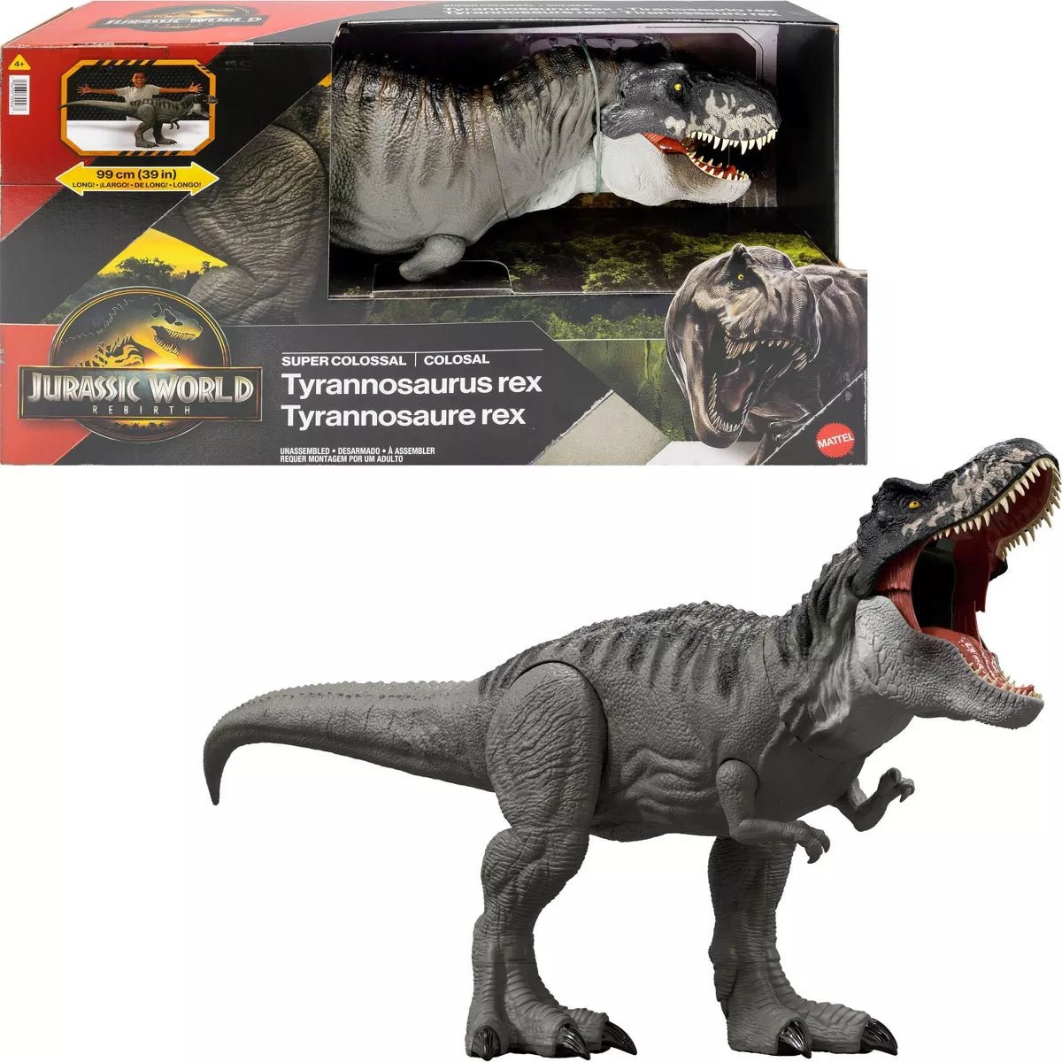 Jurassic World Super Colossal T.Rex JGB52 - Colorland Toys