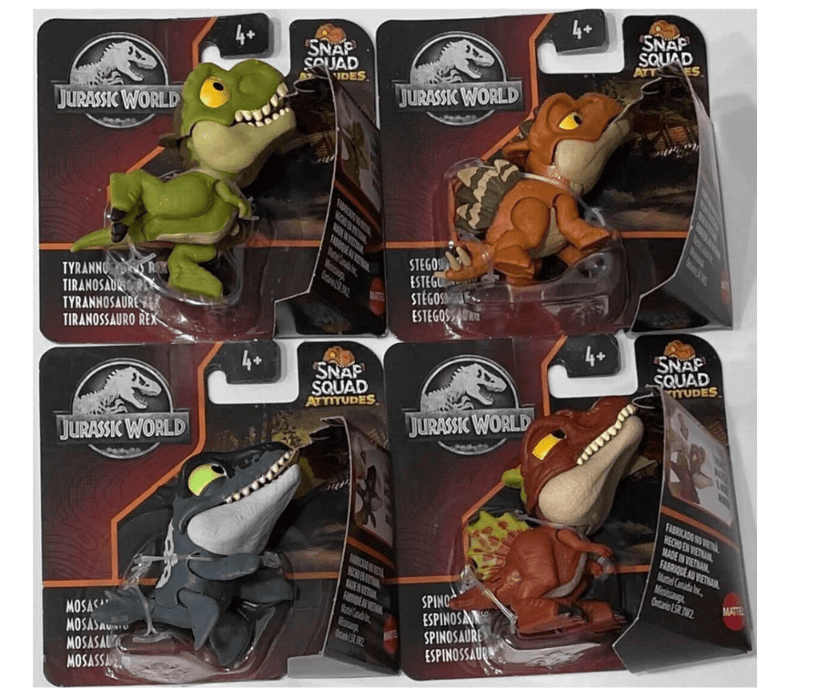 Jurassic World Uncaged Snap Squad STEGOSAURAUS Figures GXW58 — image 1