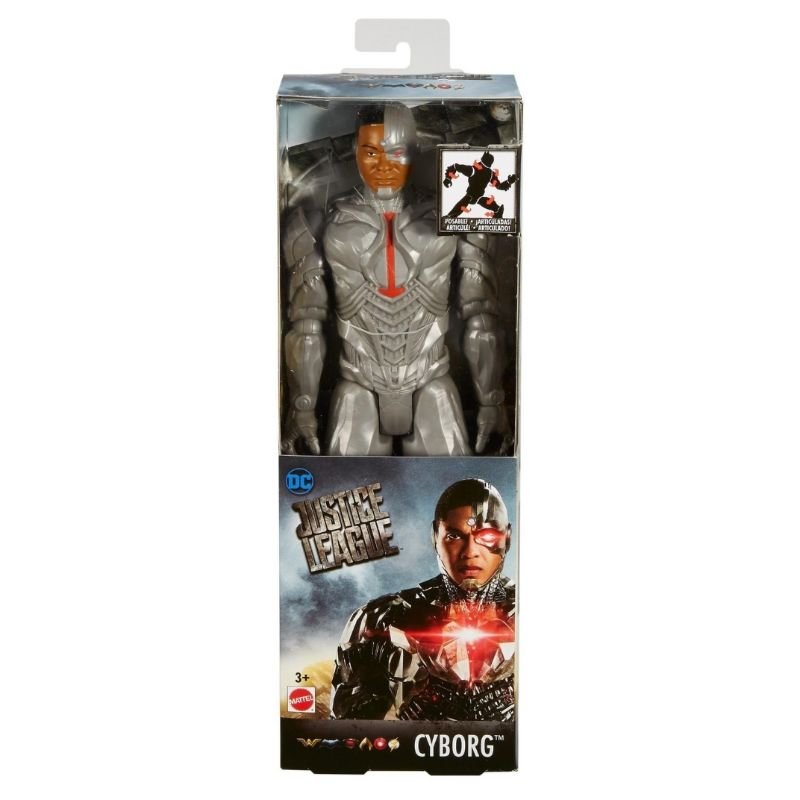 Justice League - 12 Basic Figure - Cyborg True Moves — image 1
