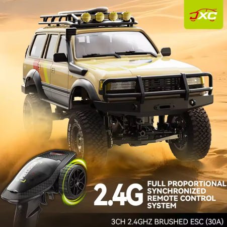 JXC LC80 Land Cruiser Road Crawler RC Car 1:12 4WD JXC5826 — image 7
