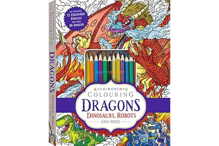 Kaleidoscope Colouring: Dragons, Dinosaurs, Robots and More — image 1