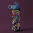 Kaleidoscope Sticker Bomb Studio Neon – 600+ Neon Stickers for Kids 8-12