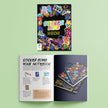 Kaleidoscope Sticker Bomb Studio Neon – 600+ Neon Stickers for Kids 8-12