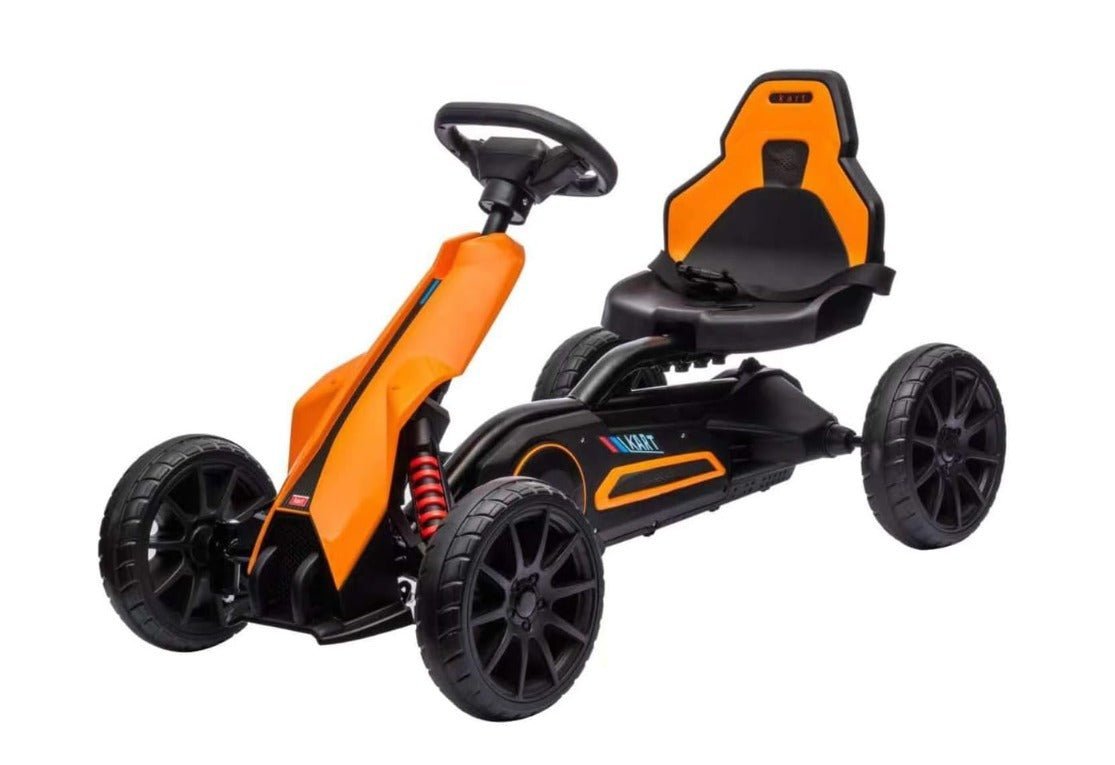 Kart Pedal Car Orange LB - 6005 - Colorland Toys