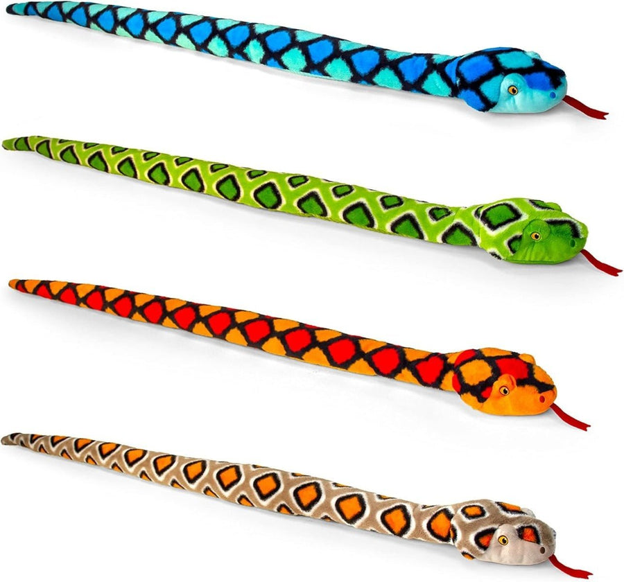 Keel Toys Keeleco Snakes Plush Asst 105cm