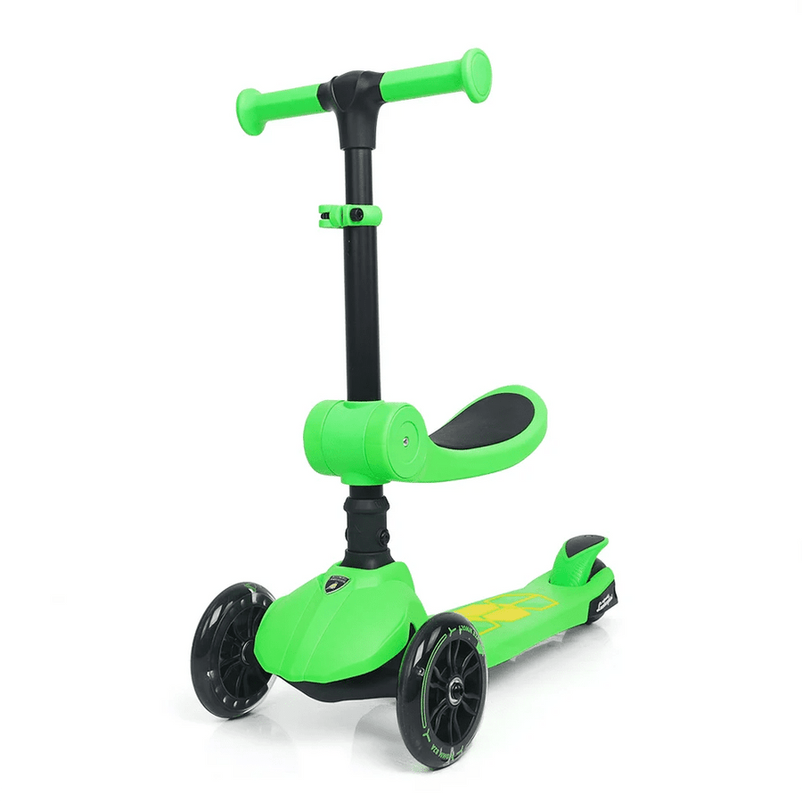 Kick n Roll Lamborghini 2 In 1 Kick Scooter Green L5 2IN1 — image 1